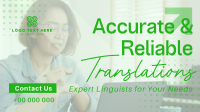 Corporate Reliable Translator Service Animation