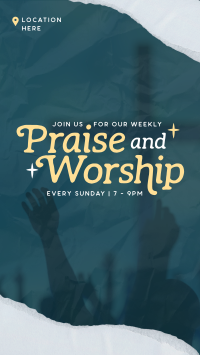 Praise & Worship Instagram Story