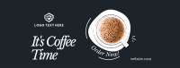 It's Coffee Time Facebook Cover Design