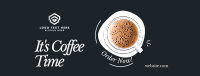 It's Coffee Time Facebook Cover