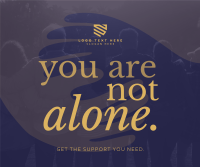 Suicide Prevention Support Group Facebook Post Design