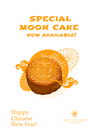 Lunar Moon Cake Flyer