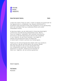 Corporate Creative Abstract Letterhead