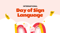 Sign Language Day Animation