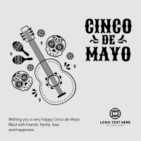 Guitar Cinco De Mayo Linkedin Post