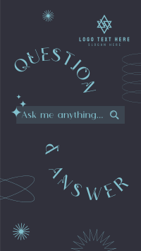 Minimalist Q&A Instagram Reel Image Preview