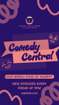 Comedy Central Podcast TikTok Video