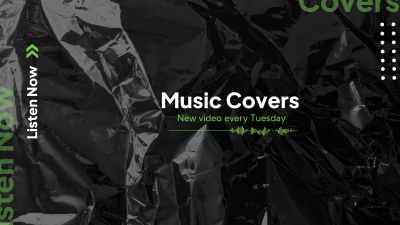 Music Covers YouTube Banner Image Preview