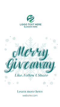 Merry Giveaway Announcement YouTube Short