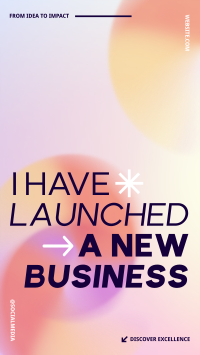 New Business Launch Gradient YouTube Short