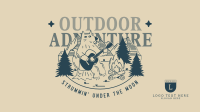 Outdoor Adventure Camping Facebook Event Cover