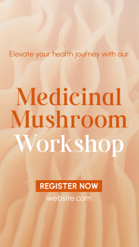 Minimal Medicinal Mushroom Workshop TikTok Video