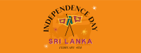 Sri Lanka Independence Badge Facebook Cover Image Preview