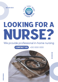 Professional Nursing Services Flyer