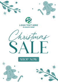 Rustic Christmas Sale Poster