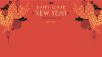 Beautiful Ornamental Lunar New Year Zoom Background