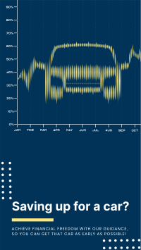 Financial Freedom Graph Facebook Story