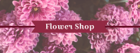 Flower Shop Ribbon Facebook Cover Image Preview