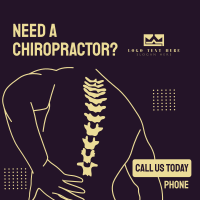 Chiropractic Instagram Post example 3