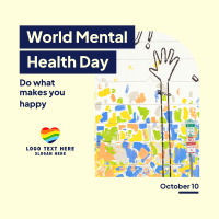 World Mental Health Day Instagram Post