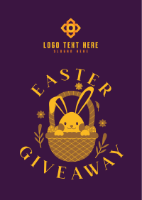 Easter Bunny Giveaway Flyer