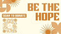 Modern Agnostic Donation Facebook Event Cover Design