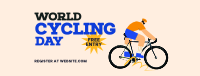 World Bicycle Day Facebook Cover