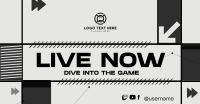 ESports Livestream Facebook Ad Design