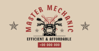 Motorcycle Mechanic Facebook Ad