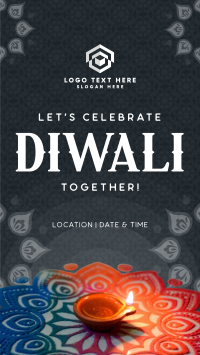 Diwali Pattern Instagram Reel Image Preview