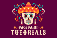 Mexican Skull Pinterest Cover Design