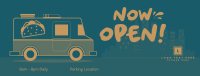 Food Truck Facebook Cover example 4