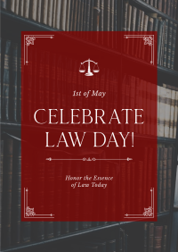 Formal Law Day Poster