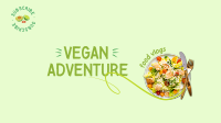 Vegan Food Adventure YouTube Banner