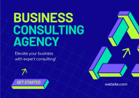 Your Consulting Agency Postcard