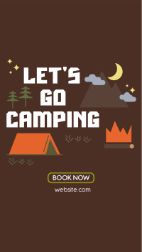 Camp Out Instagram Reel