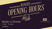 Elegant Rustic Winery Animation