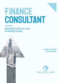 Finance Consultant Poster