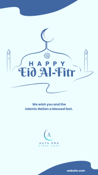 Eid Al-Fitr Strokes Instagram Story