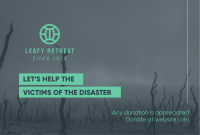 Help Disaster Victims Pinterest Cover Image Preview