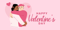 Valentines Couple Twitter Post