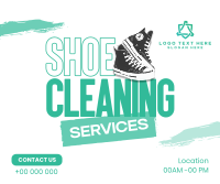 Shoe Cleaning Services Facebook Post Design