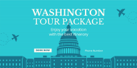 Washington Travel Package Twitter Post