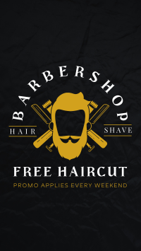 Haircut Promo Instagram Story
