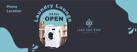 Laundry Lounge Facebook Cover