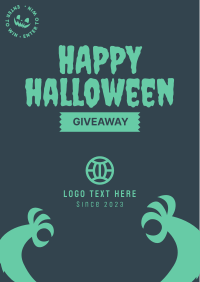 Happy Halloween Giveaway Poster