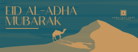 Eid Adha Camel Facebook Cover