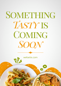 Tasty Food Coming Soon Flyer