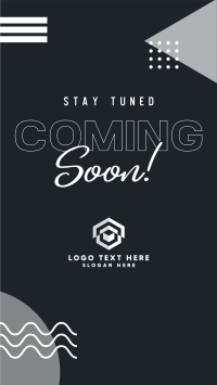 Geometric Coming Soon Instagram Reel Image Preview