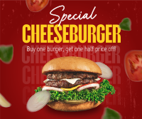 Special Cheeseburger Deal Facebook Post